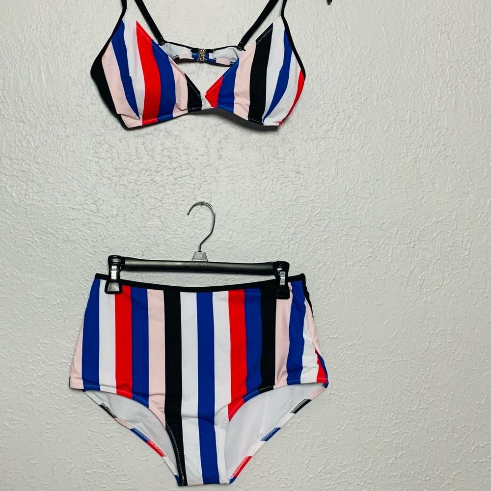 NWT striped bikini